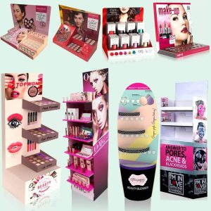 Makeup Rack Cardboard