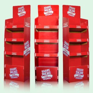 Holidaypac Custom Cardboard Display Water Proof With Lamination Surface
