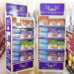 HOLIDAYPAC pp extrusion display stand