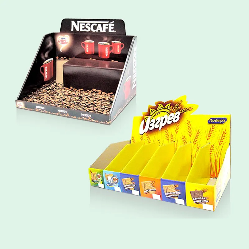 Holidaypacfactory point of sale perforated snack display boxes structural detail