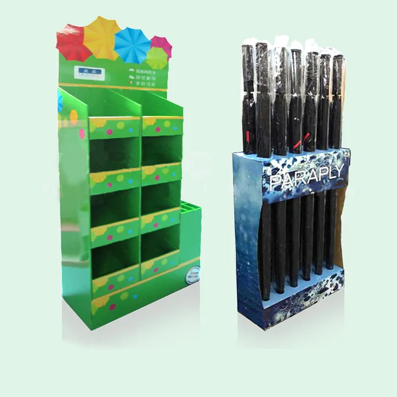 Holidaypacfactory wholesale counter display unit CDU for toothbrush retail setup view