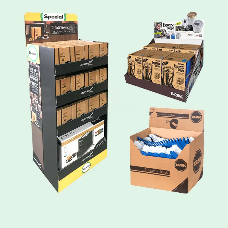 Holidaypacfactory wholesale counter display unit CDU for toothbrush structural detail