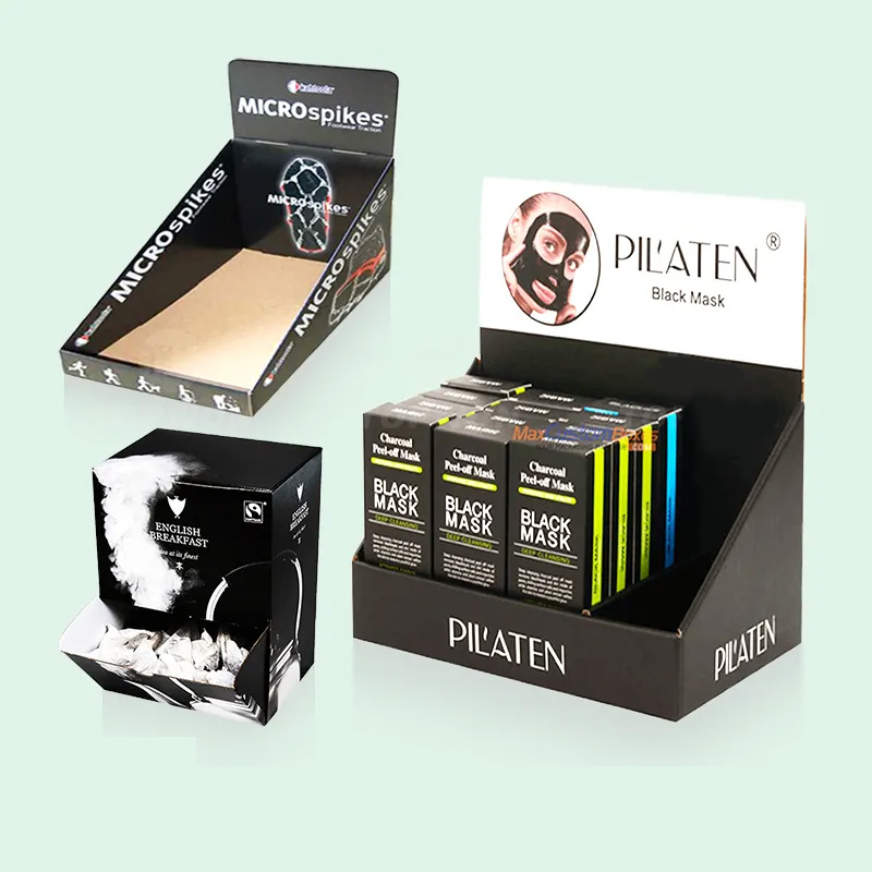 Holidaypacfactory corrugated folding lipstick paper display boxes product display view
