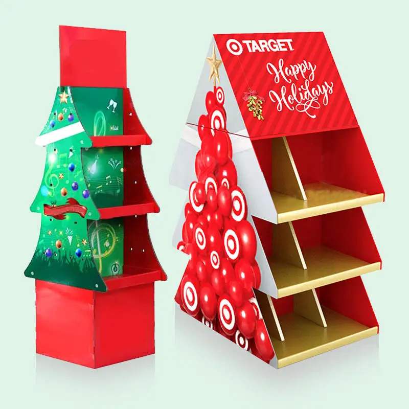 Holidaypacfactory christmas chimney paperboard POS display stand main display view