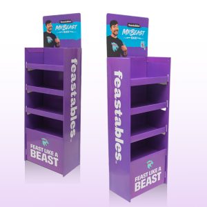 MrBeast Chocolate Floor Displays
