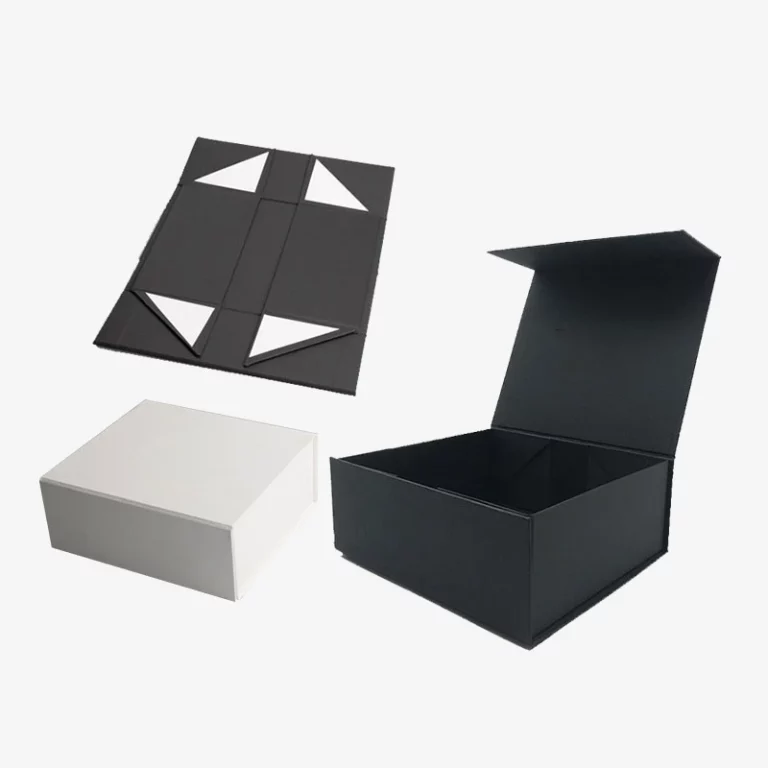 Black Folding Magnetic Gift Box