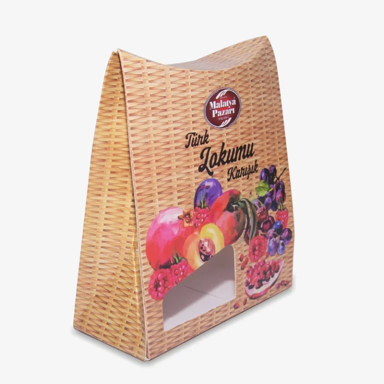 Clear Transparent Plastic Window Grocery & Gourmet Food Packaging Box