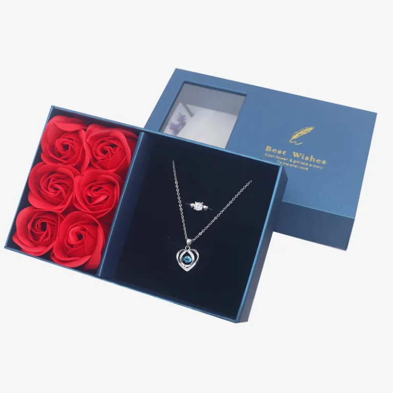 Compartment Layer Jewellery Box With Window