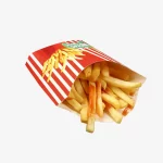 Custom Logo Printed French Fries Fried Packaging Food Box 1