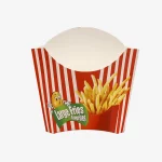 Custom Logo Printed French Fries Fried Packaging Food Box 3