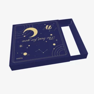 Custom Logo Square Slide Drawer Packaging Gift Boxes