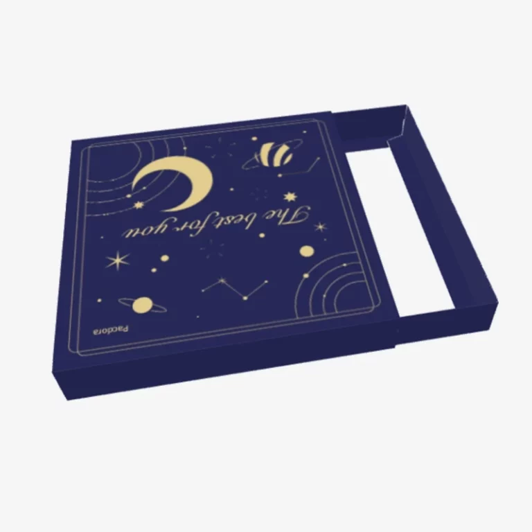 Custom Logo Square Slide Drawer Packaging Gift Boxes