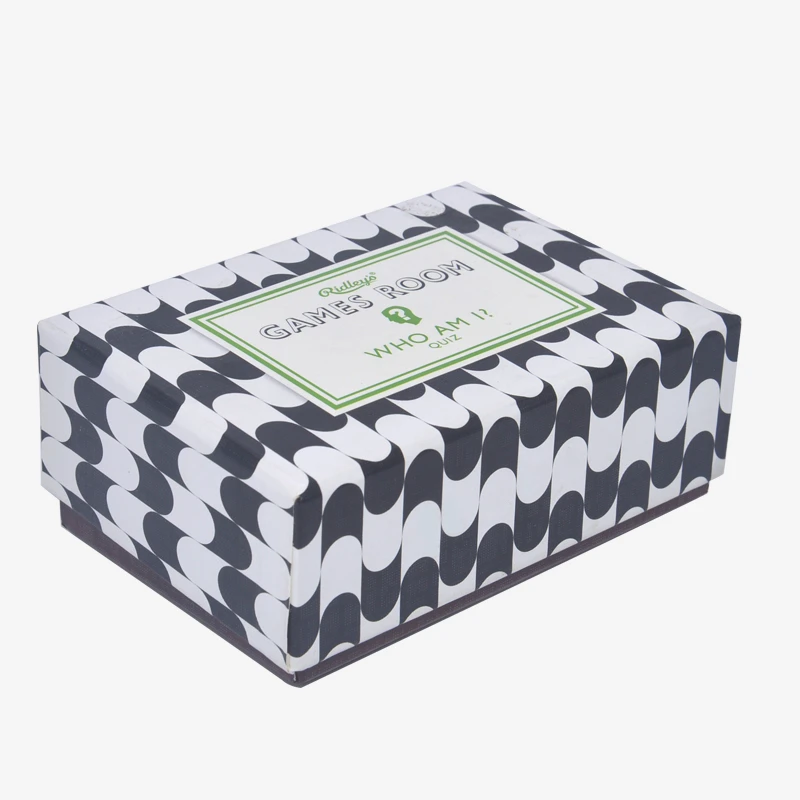 Holidaypacfactory custom luxury lift off lid paper box opening view