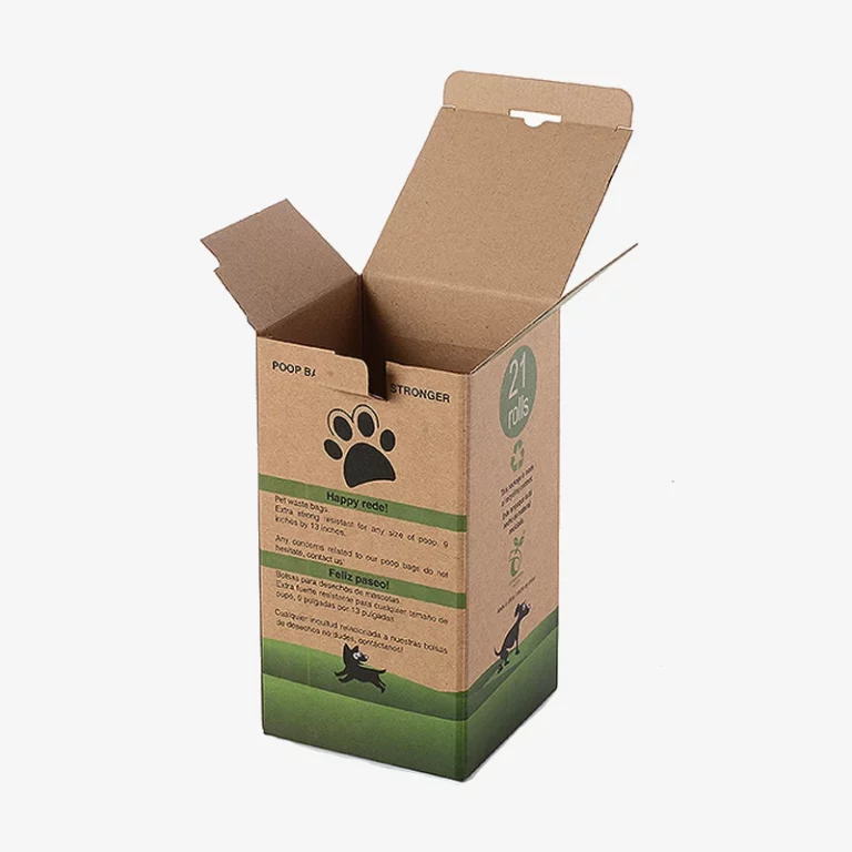 Dog Food Kraft Paper Box With Loop