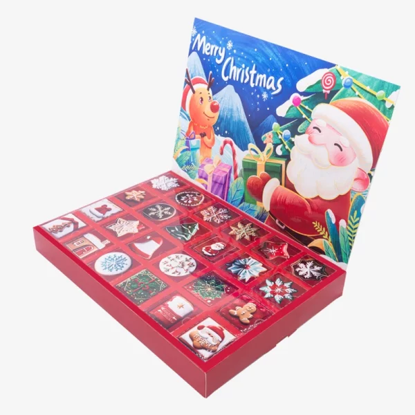 Empty Advent Calendar Christmas Blind Box DIY Mystery Paper Surprise Gift Boxes