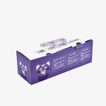 Flip Purple Cat Food Paper Box With Clip 2