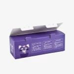 Flip Purple Cat Food Paper Box With Clip 3