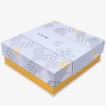 Gold Foil OR Silver Foil Lift Off Lid Skincare Box 1