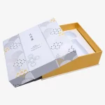 Gold Foil OR Silver Foil Lift Off Lid Skincare Box 3