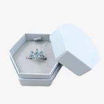 Hexagon Jewelry Box With Insert 1