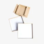 Lift Off Lid Gift Box With Paper Insert 4