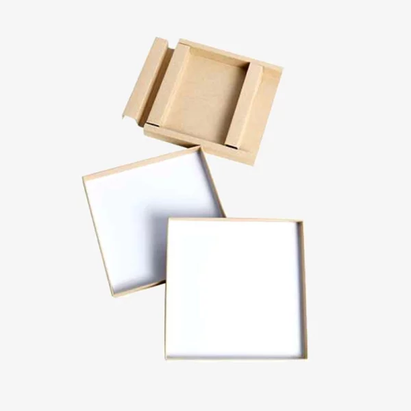 Lift Off Lid Gift Box With Paper Insert 4