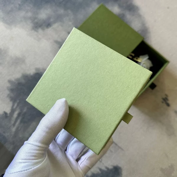 Luxury Green Jewellery Boxes With Pouch 4
