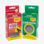 MOTH BALLS Hanging Packaging Boxes With Transparent Plastic Window