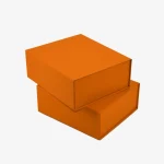 Orange Foldable Magnetic Gift Box
