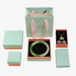 Personalised Jewellery Display Box With Velvet Foam Insert