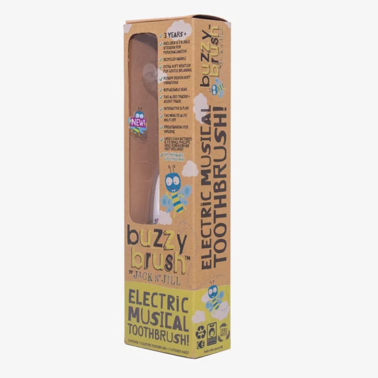 Printed Recycled Kraft Packaging Boxes With Transparent Plastic Window For Electric Toothbrush