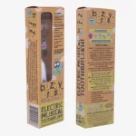 Printed Recycled Kraft Packaging Boxes With Transparent Plastic Window For Electric Toothbrush 4