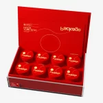 Red Foil Stamping Flip Refined Chinese Tea Gift Box 3