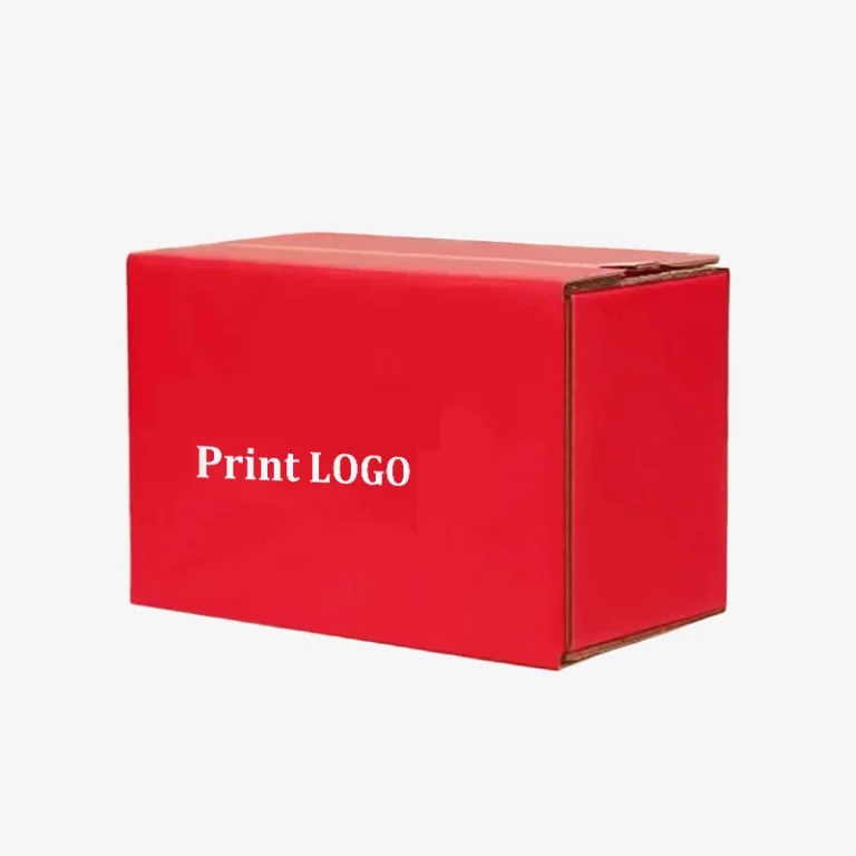 Self Stick Shipping Box