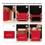 Holidaypacfactory Self Stick Shipping Box