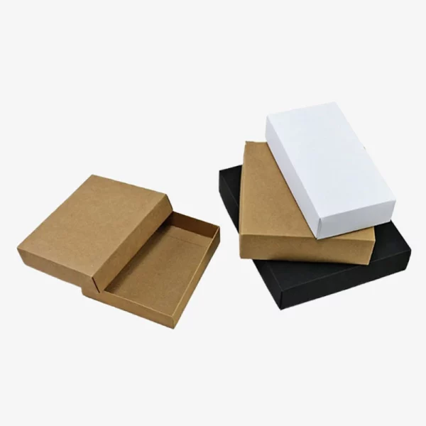 Solid Color Thickened Lift Off Lid Box