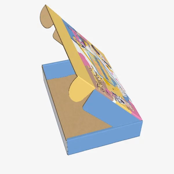 Strong Hard Corrugated Mailer Box For Children Sticker 1