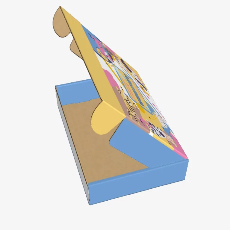 Strong Hard Corrugated Mailer Box For Children Sticker