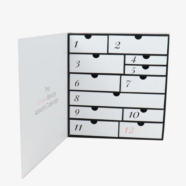 Bespoke White Calendar Cosmetic Storage Boxes