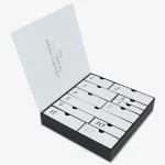 Bespoke White Calendar Cosmetic Storage Boxes 2