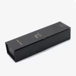 Black Magnetic Flap Packing Box For Cosmetic Tool