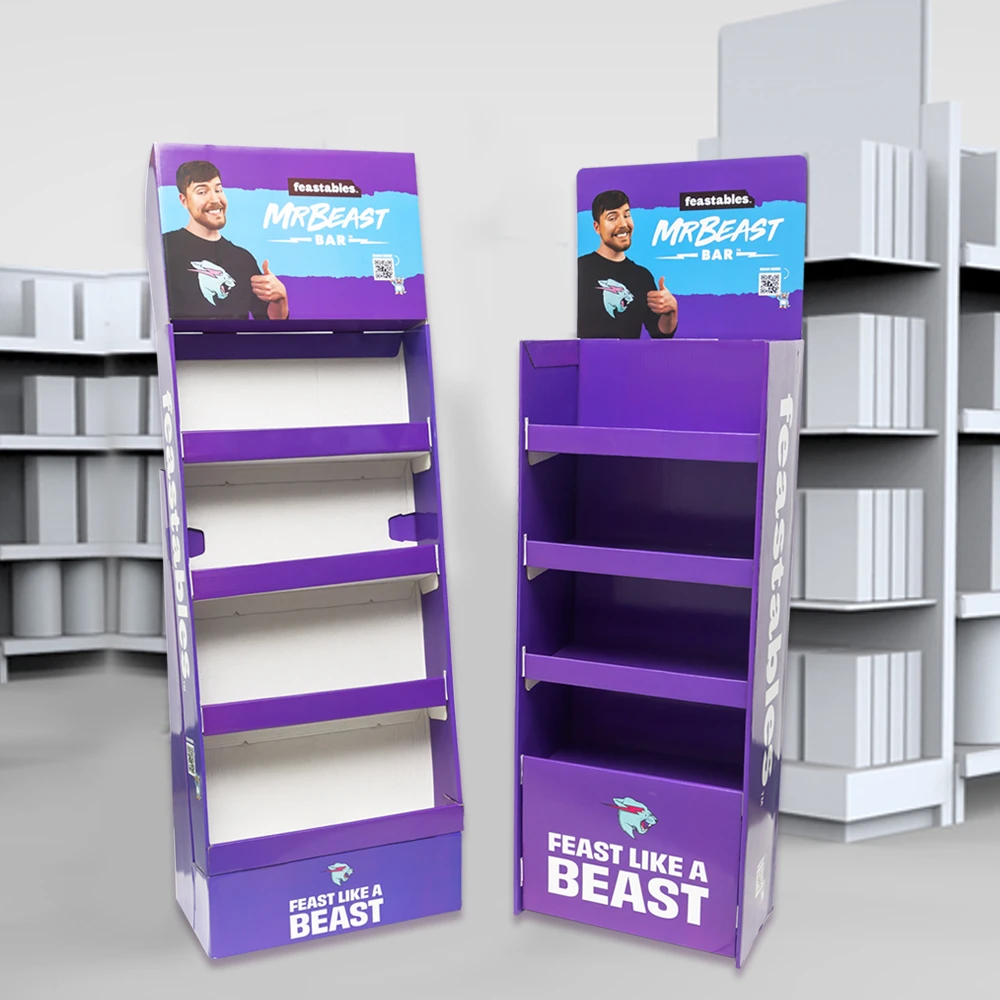Captivating Custom Cardboard Displays