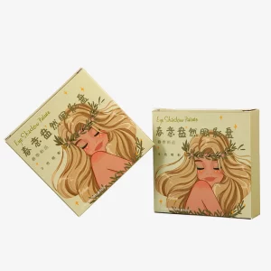 Collapsible Paper Box For Cosmetic Eyeshadow Palette