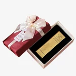 Lipstick Lid Box With EVA Insert And Ribbon Bowknot 1