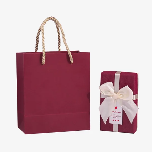 Lipstick Lid Box With EVA Insert And Ribbon Bowknot 2