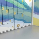 Custom Christmas Advent Countdown Calendar Sliding Box Cosmetic Packaging Gift Box 3