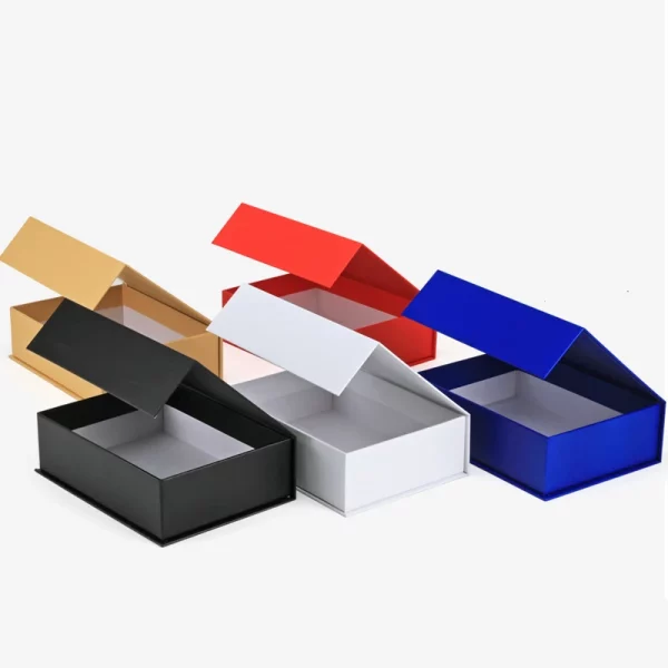 Custom Folding Cardboard Flap Box With Lid 5