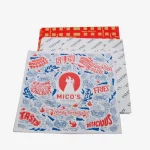 Custom Logo Printed Non-stick Grease-resistant Paper 2