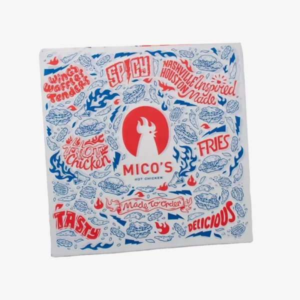 Custom Logo Printed Non-stick Grease-resistant Paper 4