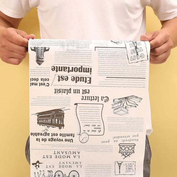 Custom Printed Eco-friendly Safe Baking Paper 3